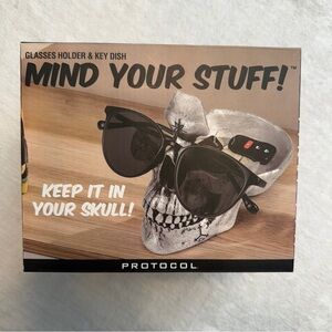 Protocol glasses holder, and key dish NEW!